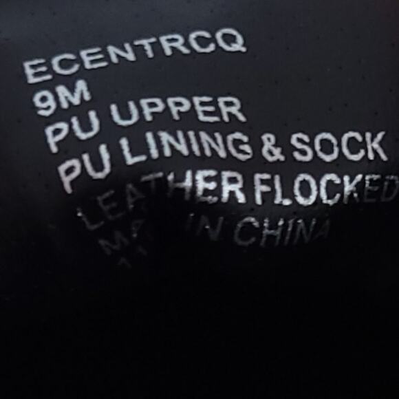 Steve Madden Quilted Slip On Sneaker Shoe ECENTRCQ Black Size 9M Vegan Leather - Picture 6 of 7